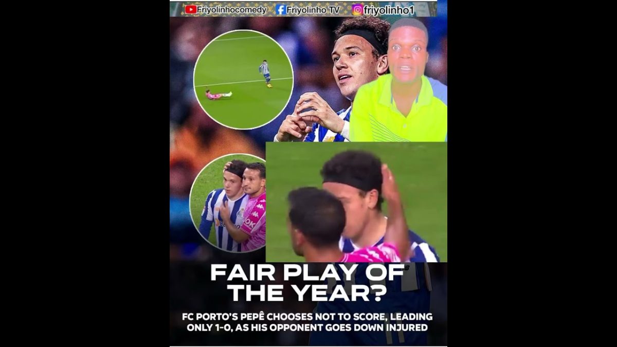 Fair Play Of The Year by FC Porto’s Player Pepe ?  @FCPorto @433 @espn @ESPNFans @OmarESPN